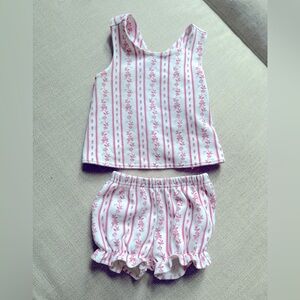 TBBC Apron back short set 18-24 month